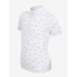 Wedstrijdshirt Mini Bella LeMieux Wit Wedstrijdshirt Mini Bella LeMieux Wit
