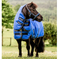 Couverture d'extérieur Horseware Indéchirable Amigo® Hero 6 Petite Plus 0g Bleu / marine / gris