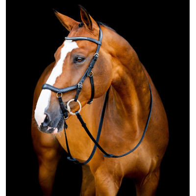 Bridon de compétition Micklem® 2 Diamante Horseware Noir