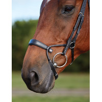 Bridon Collegiate ComFiTec Zwart Bridon Collegiate ComFiTec Zwart