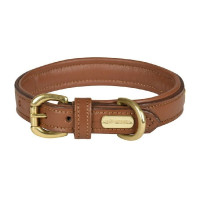 Collier pour chien cuir Weatherbeeta Tan Gris