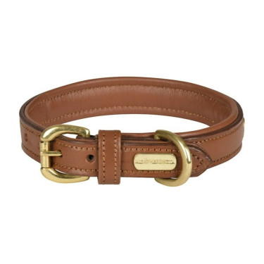 Collier pour chien cuir Weatherbeeta Tan Gris