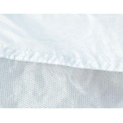 Couverture anti-mouches Combo Weatherbeeta ComFiTec Hexi Shield Argent / bleu marine