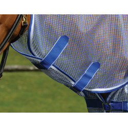 Couverture anti-mouches WeatherBeeta ComFiTec Ripshield Plus Blanc / bleu