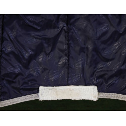 Staldeken 110g Weatherbeeta ComFiTec 210D Channel Marineblauw / zilver / rood Staldeken 110g Weatherbeeta ComFiTec 210D Channel Marineblauw / zilver / rood