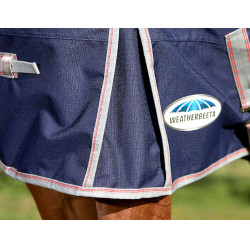 Couverture d'extérieur 50g Weatherbeeta ComFiTec Essential Bleu marine / argent / rouge Couverture d'extérieur 50g Weatherbeeta ComFiTec Essential Bleu marine / argent / rouge