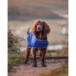 Hondenhoes Weatherbeeta ComFiTec Donkerblauw / grijs / wit