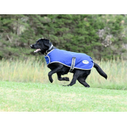 Couverture pour chien Weatherbeeta ComFiTec Premier Free Bleu foncé / gris / blanc Couverture pour chien Weatherbeeta ComFiTec Premier Free Bleu foncé / gris / blanc