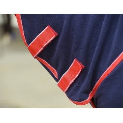 Couverture séchante polaire Combo Weatherbeeta Bleu marine / rouge / blanc