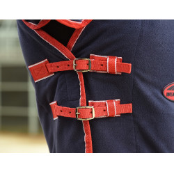 Couverture séchante polaire Combo Weatherbeeta Bleu marine / rouge / blanc