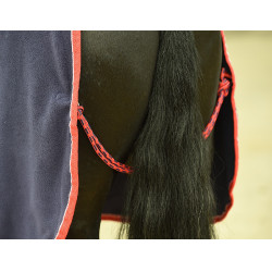 Couverture séchante polaire Combo Weatherbeeta Bleu marine / rouge / blanc