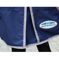 220g dekentje Weatherbeeta met hals ComFiTec Essential Marineblauw / zilver / rood 220g dekentje Weatherbeeta met hals ComFiTec Essential Marineblauw / zilver / rood