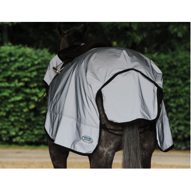 Couvre-reins Weatherbeeta réflechissant Argent / noir Couvre-reins Weatherbeeta réflechissant Argent / noir