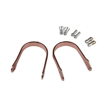 Wisselbare aluminium sporen Korsteel Roségoud Roze