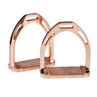 Étriers Korsteel en aluminium Rose gold Étriers Korsteel en aluminium Rose gold