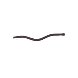 Frontal Collegiate en vague cuir IV Marron