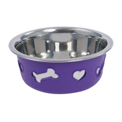 Antislip hondenvoerbak Weatherbeeta Donkerpaars Violet