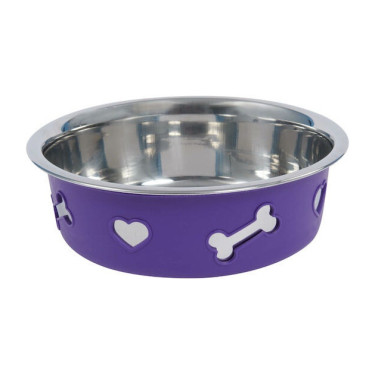 Gamelle pour chien anti-dérapante Weatherbeeta Violet foncé
