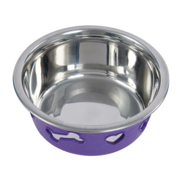 Antislip hondenvoerbak Weatherbeeta Donkerpaars Violet