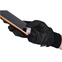 Waterdichte Dublin handschoenen van synthetisch leer Thinsulate Zwart Waterdichte Dublin handschoenen van synthetisch leer Thinsulate Zwart