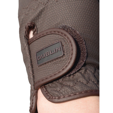 Gants Dublin touche tactile Marron