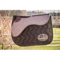 Amortisseur Jump'In feutre et cuir Havane Marron Amortisseur Jump'In feutre et cuir Havane Marron