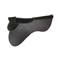 Amortisseur Jump'In feutre et cuir Havane Marron