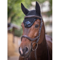 Jump'In Bonnet Zwart / koningsblauw Jump'In Bonnet Zwart / koningsblauw