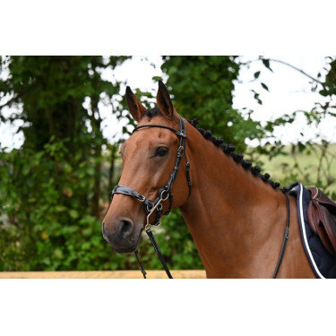 Hackamore Hoofdstel Jump'In week Zwart Hackamore Hoofdstel Jump'In week Zwart