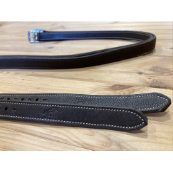 Etrivières Jump'In veau plongé Havane Marron