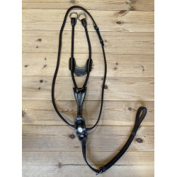 Martingale élastique Jump'In à anneaux Week Acajou Bordeaux