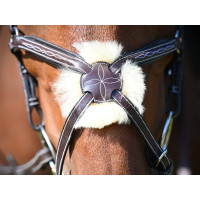 Muserolle Wednesday Jump'In Havane Marron Muserolle Wednesday Jump'In Havane Marron