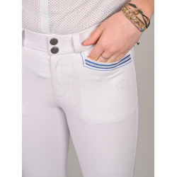 Pantalon d'équitation Junior fille Luna Jump'In Blanc