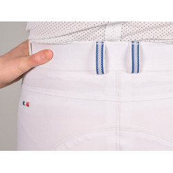 Pantalon d'équitation Junior fille Luna Jump'In Blanc