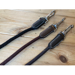 Rênes allemandes Jump'In Noir Rênes allemandes Jump'In Noir