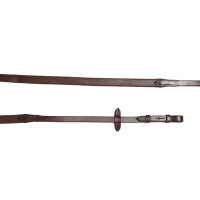 Rênes caoutchouc Jump'In simple Acajou Bordeaux Rênes caoutchouc Jump'In simple Acajou Bordeaux