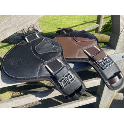 Sangle bavette courte Jump'In mesh Safety Noir