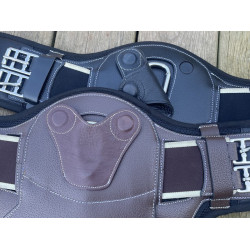 Sangle bavette courte Jump'In mesh Safety Noir