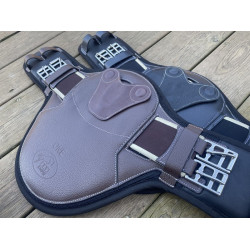 Sangle bavette courte Jump'In mesh Safety Noir