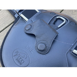 Sangle bavette courte Jump'In mesh Safety Noir