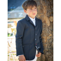 Veste de concours Junior Jump'In Mixte Gaston Marine Bleu marine Veste de concours Junior Jump'In Mixte Gaston Marine Bleu marine