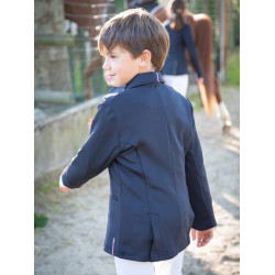 Veste de concours Junior Jump'In Mixte Gaston Marine Bleu marine Veste de concours Junior Jump'In Mixte Gaston Marine Bleu marine