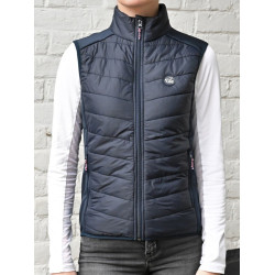 Mouwloze bodywarmer Jump'In Biarritz compatibel met airbag Marine Marineblauw