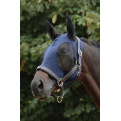 Weatherbeeta vliegenmasker van gaas Marineblauw / zwart