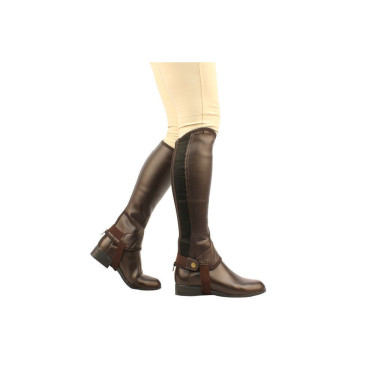 Mini-Chaps en cuir Saxon Equileather Mini-Chaps en cuir Saxon Equileather