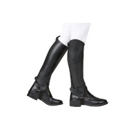 Mini-Chaps weelderig Dublin Zwart Mini-Chaps weelderig Dublin Zwart