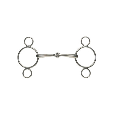 Mors Dutch Gag met 2 ringen Korsteel