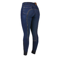Pantalon d'équitation Dublin femme Shona fond integrale daim Ash Bleu marine Pantalon d'équitation Dublin femme Shona fond integrale daim Ash Bleu marine