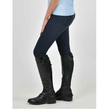 Dublin Full grip damesrijbroek Shelby Marineblauwe inkt