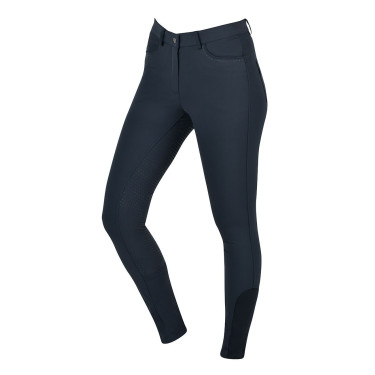 Dublin Full grip damesrijbroek Shelby Marineblauwe inkt